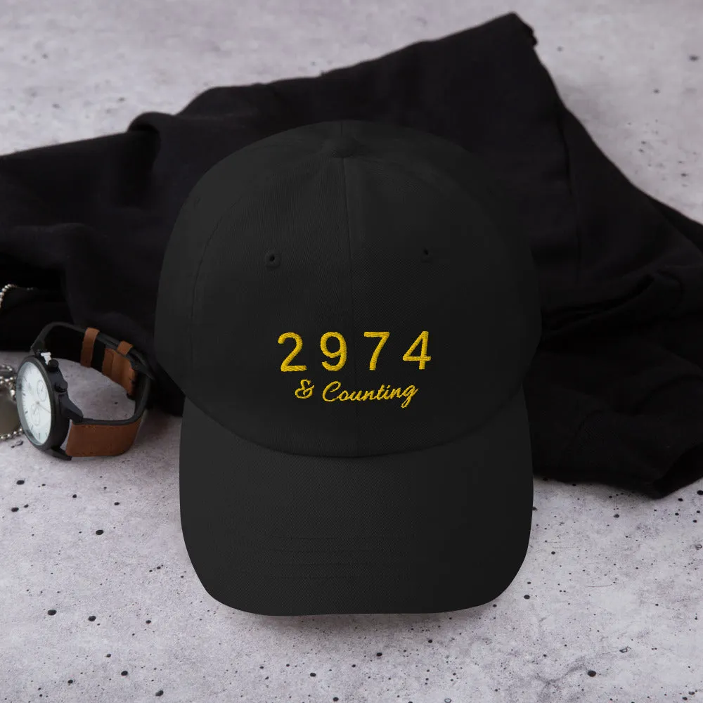 2974 And Counting Dad Hat, Stephen Curry Embroidered Hat