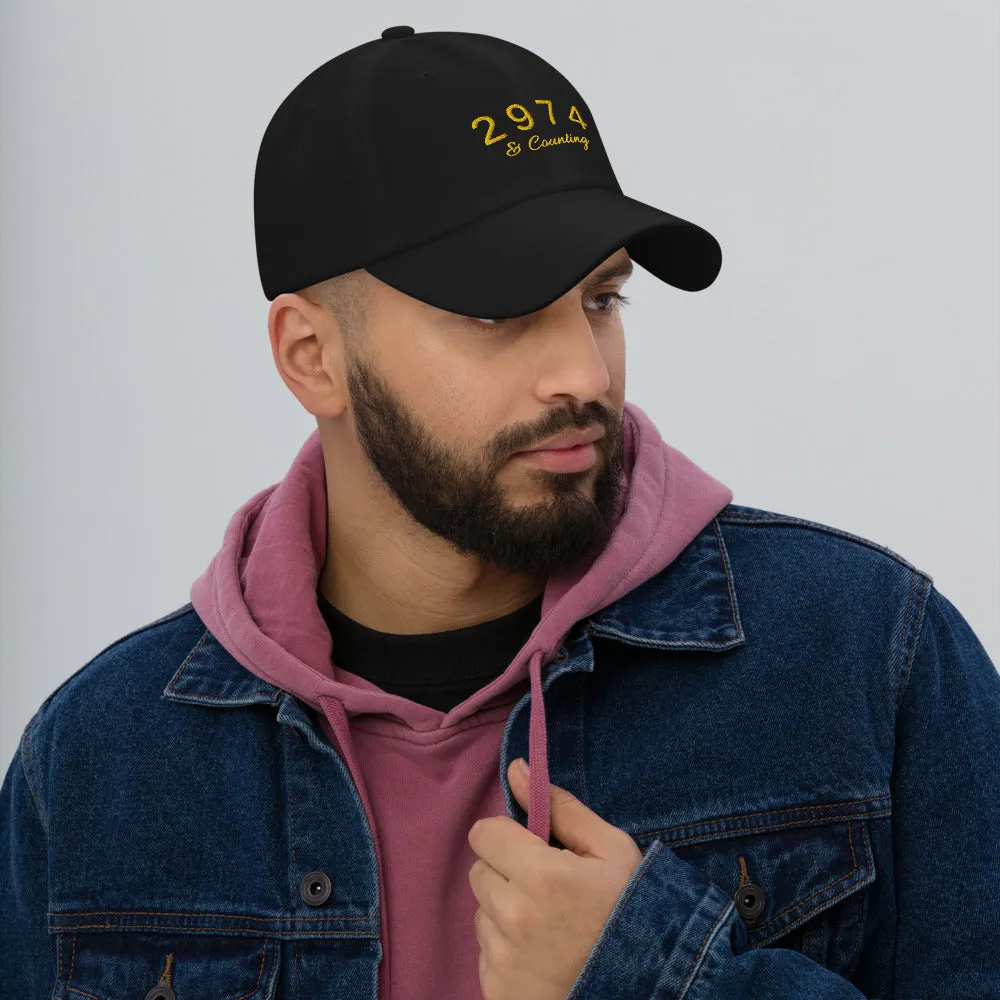 2974 And Counting Dad Hat, Stephen Curry Embroidered Hat
