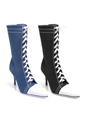 4.5 Heel Sneaker Ankle Boots.
