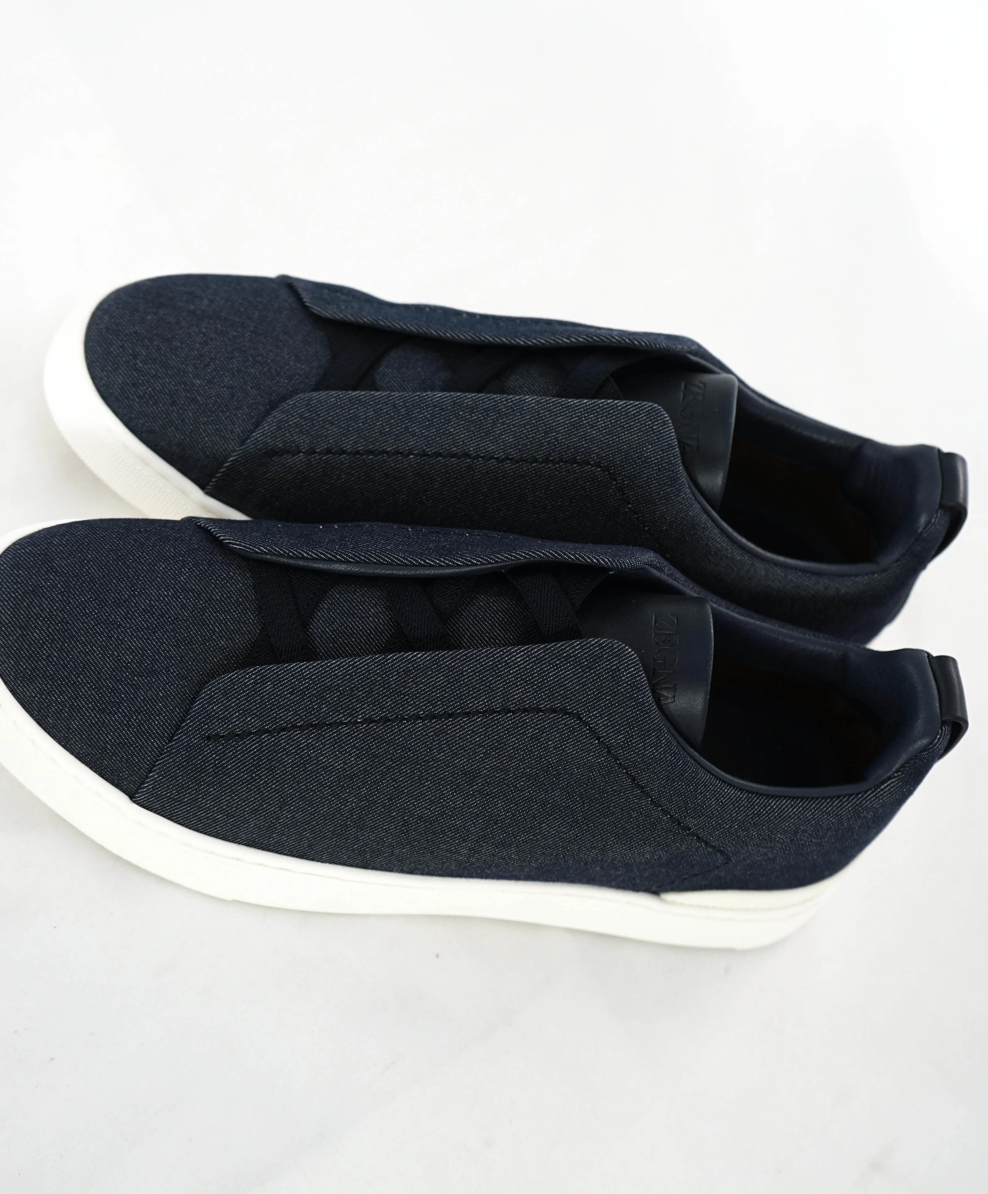 $800 ERMENEGILDO ZEGNA - COUTURE "Triple Stitch" Sneakers - 7.5 US (40,5 EU)