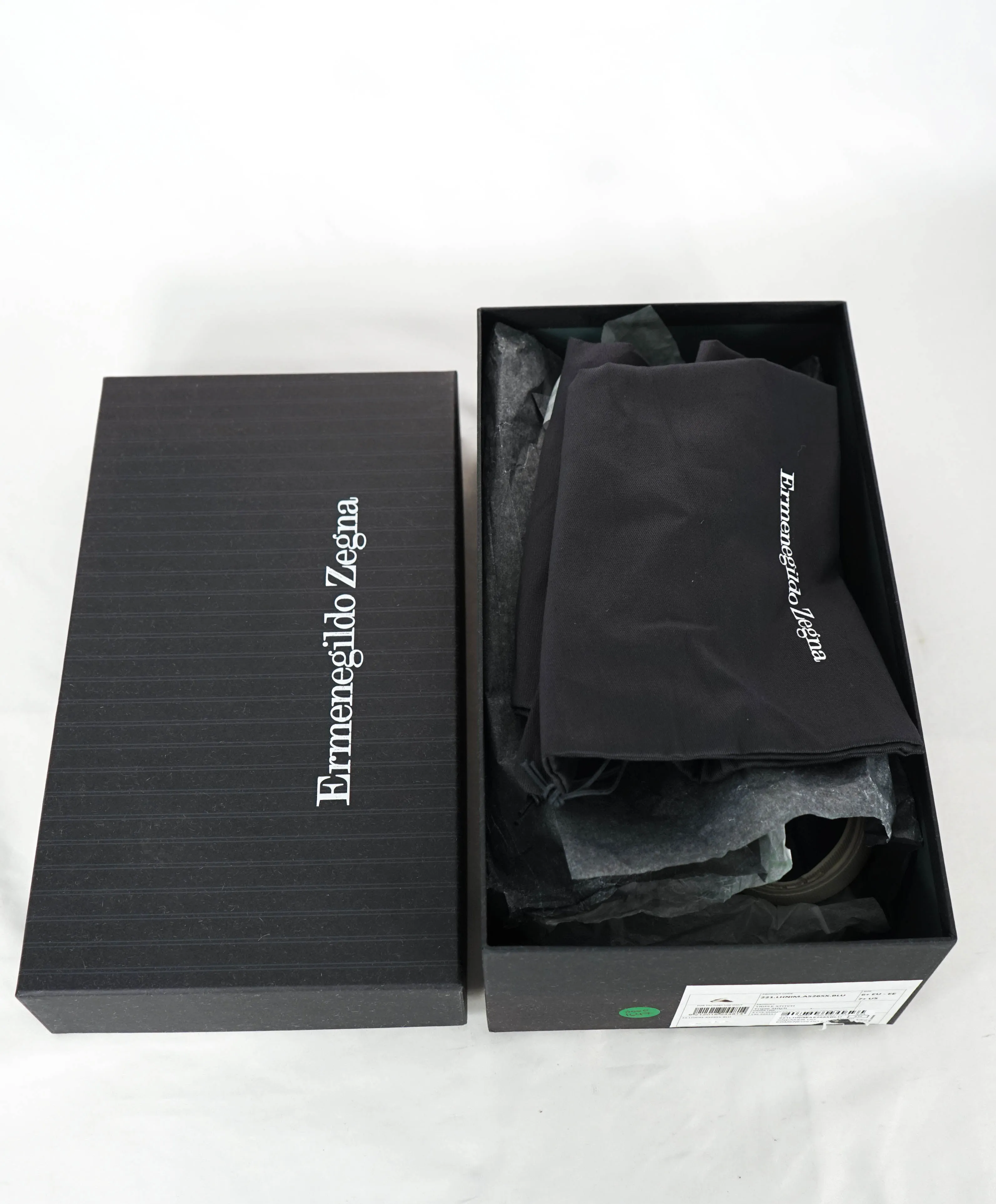 $800 ERMENEGILDO ZEGNA - COUTURE "Triple Stitch" Sneakers - 7.5 US (40,5 EU)