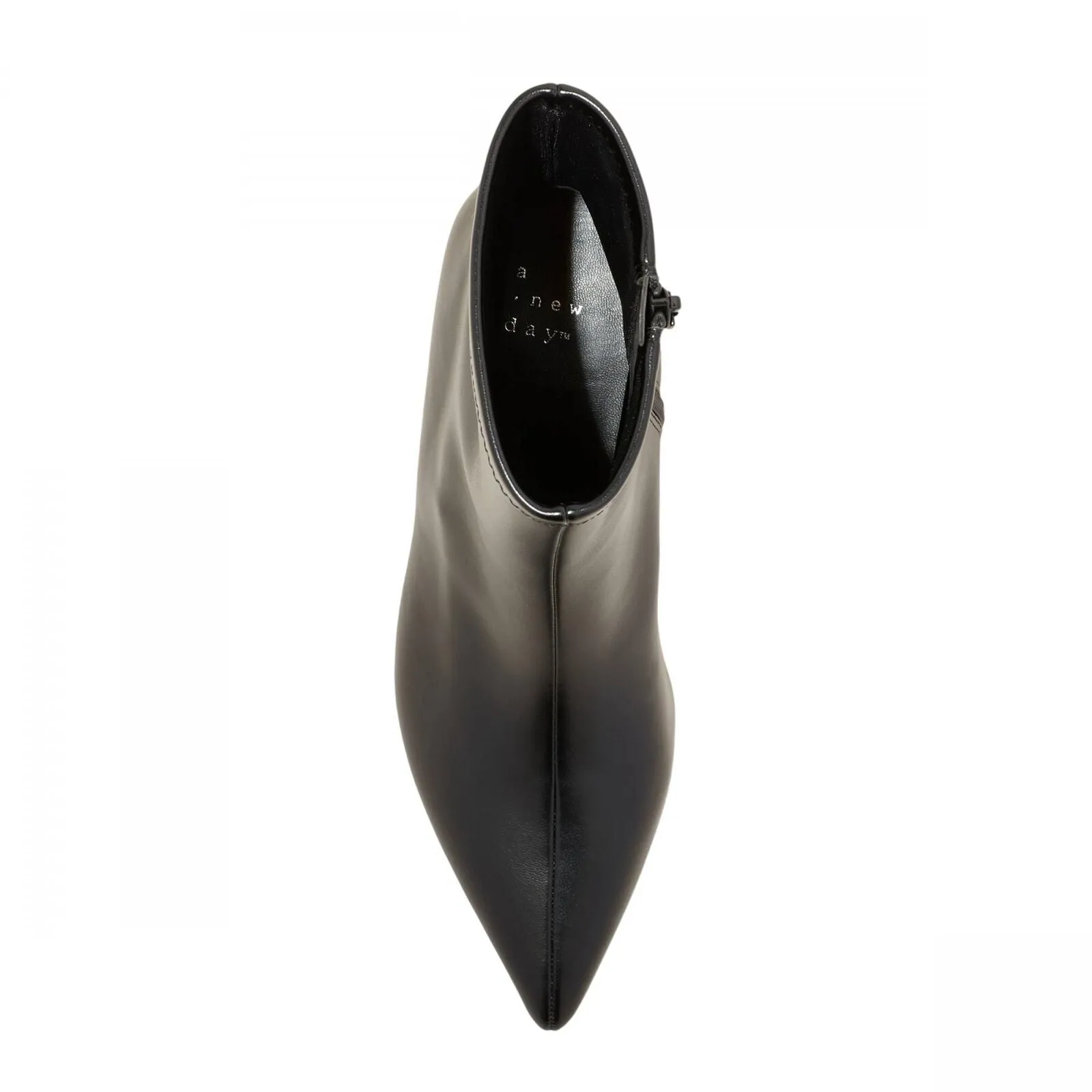 A New Day Jaz Ball Heel Stretch Ankle Boots with Memory Foam Insole Black 8.5M
