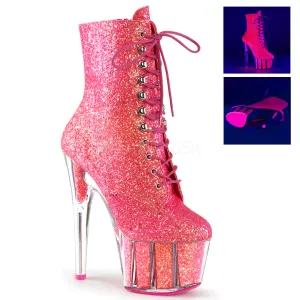ADORE-1020G  Neon Pink Glitter/Neon Pink Glitter