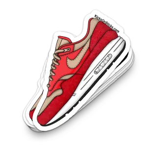 Air Max 1 "Red Curry" Sneaker Sticker