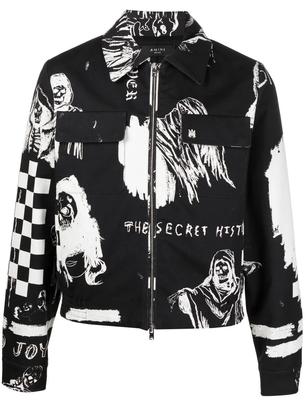 AMIRI graphic-print shirt jacket