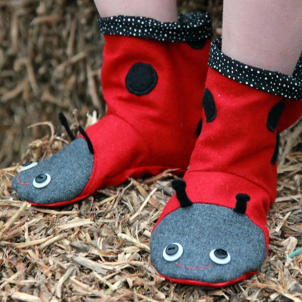 Animal Boots Sewing Pattern - Child