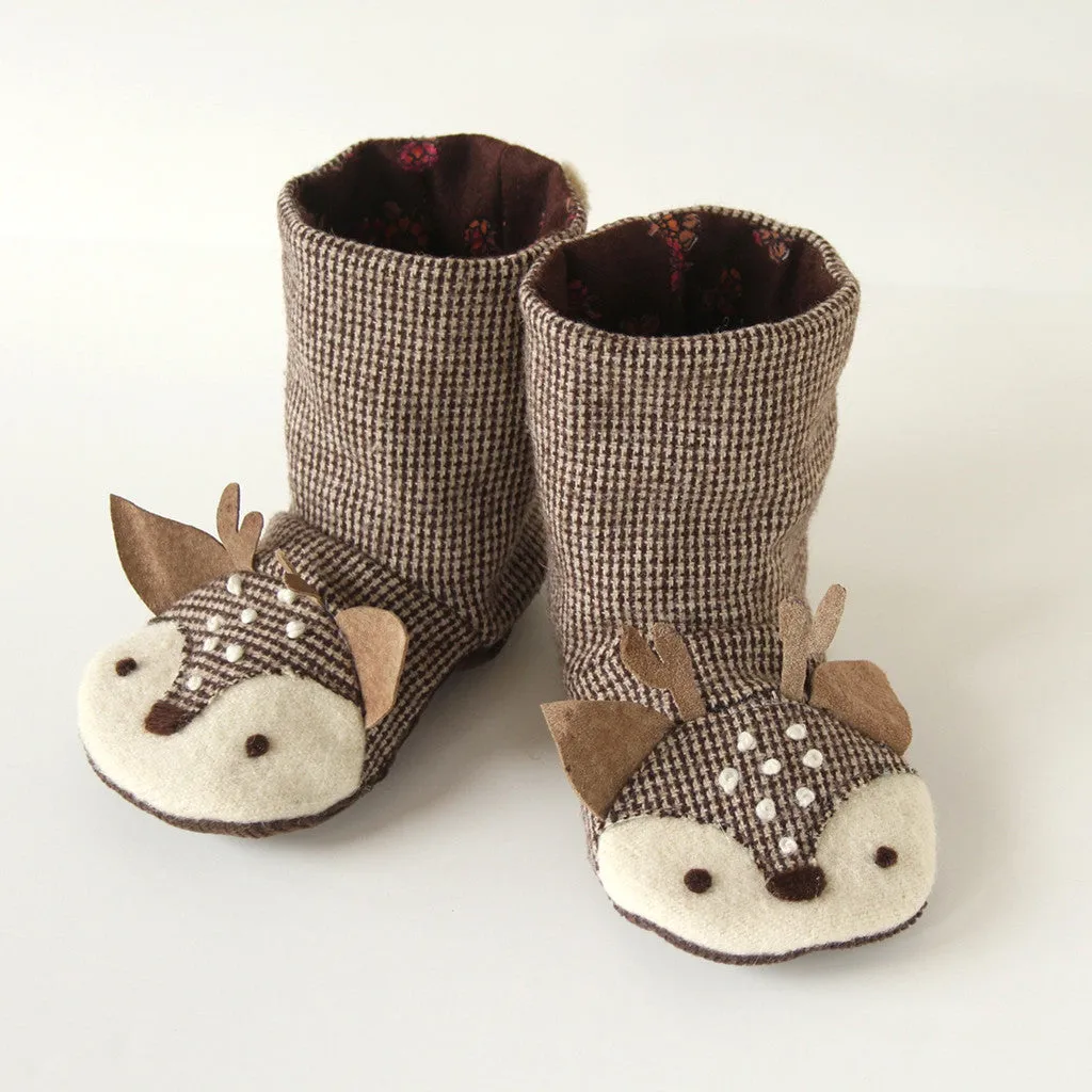 Animal Boots Sewing Pattern - Child