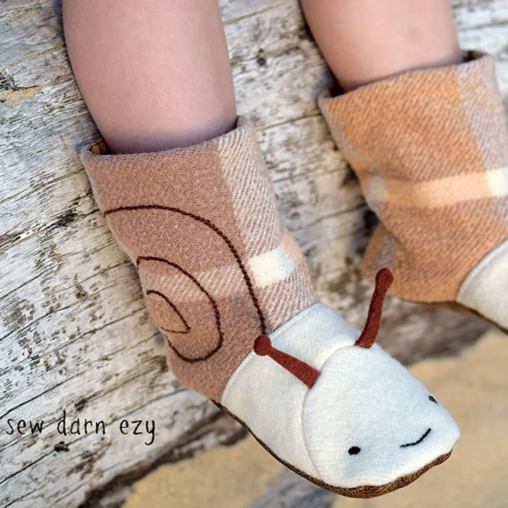 Animal Boots Sewing Pattern - Child