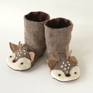 Animal Boots Sewing Pattern - Child