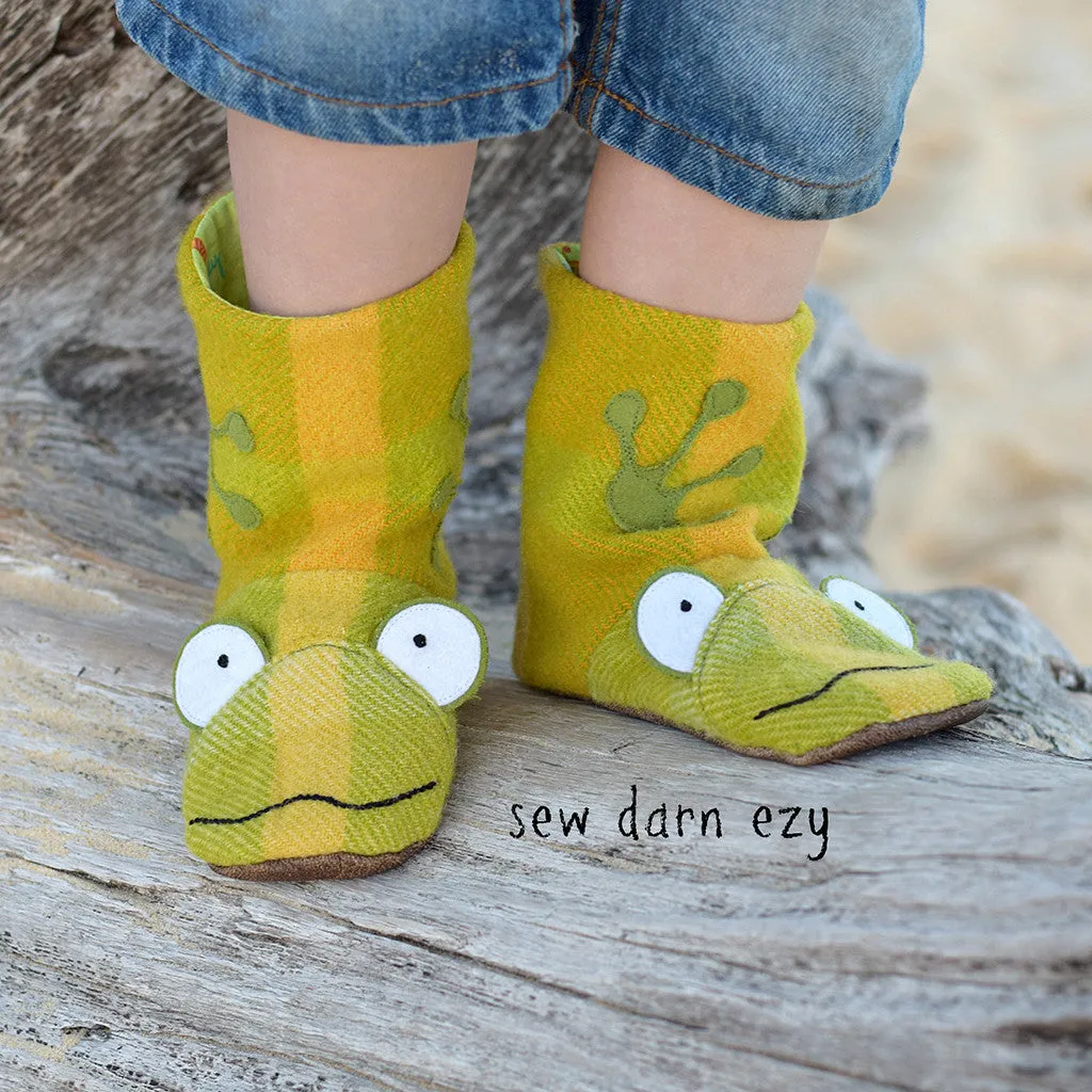Animal Boots Sewing Pattern - Child