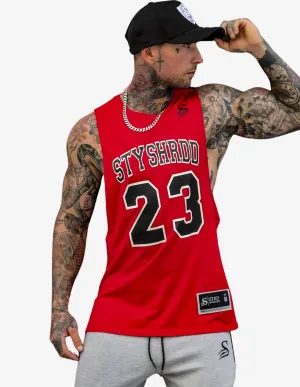 BALLER Muscle Tank top - Red