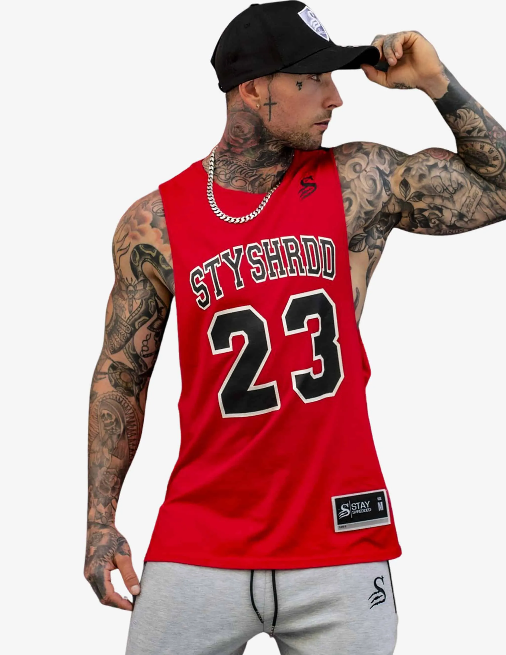 BALLER Muscle Tank top - Red