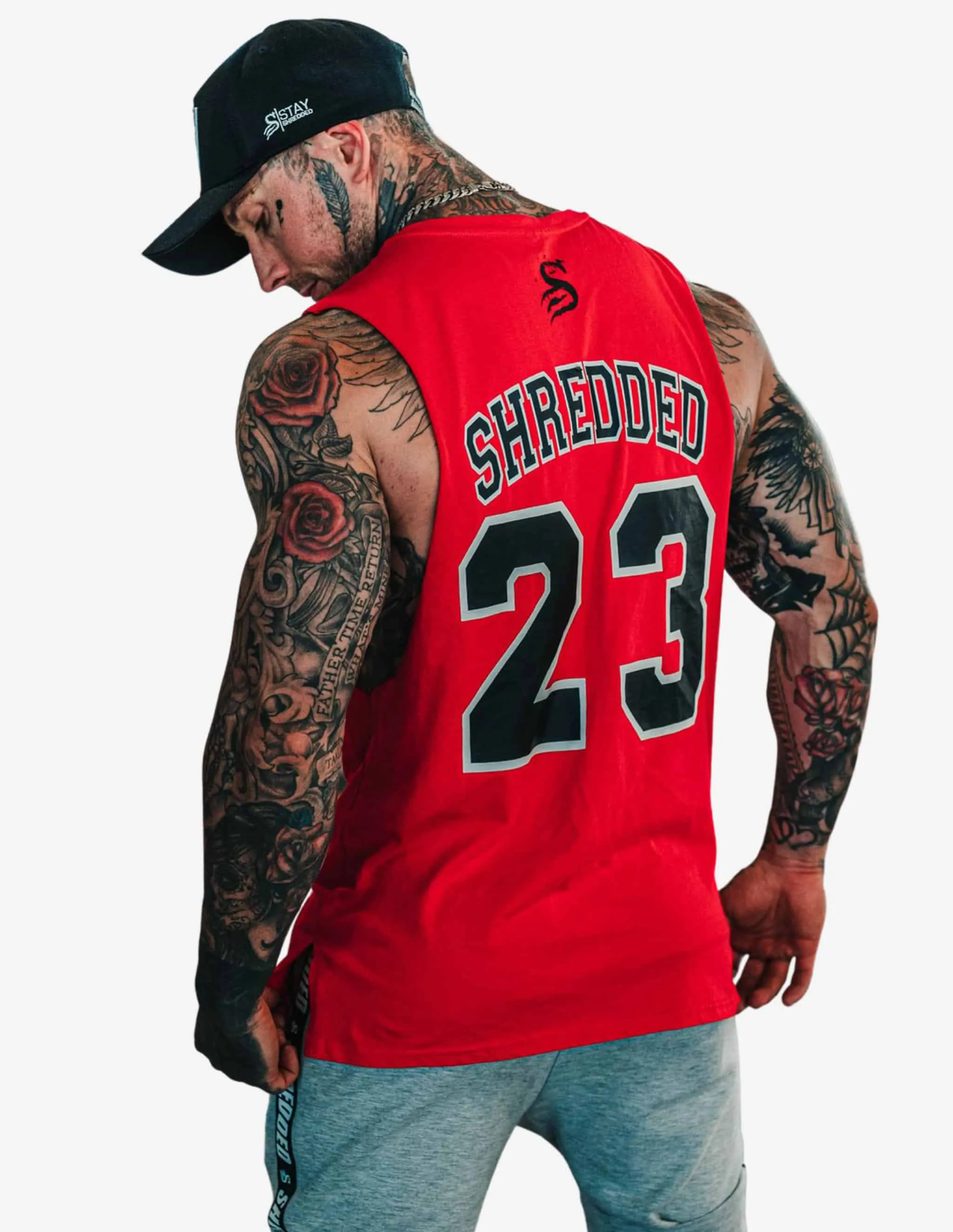 BALLER Muscle Tank top - Red