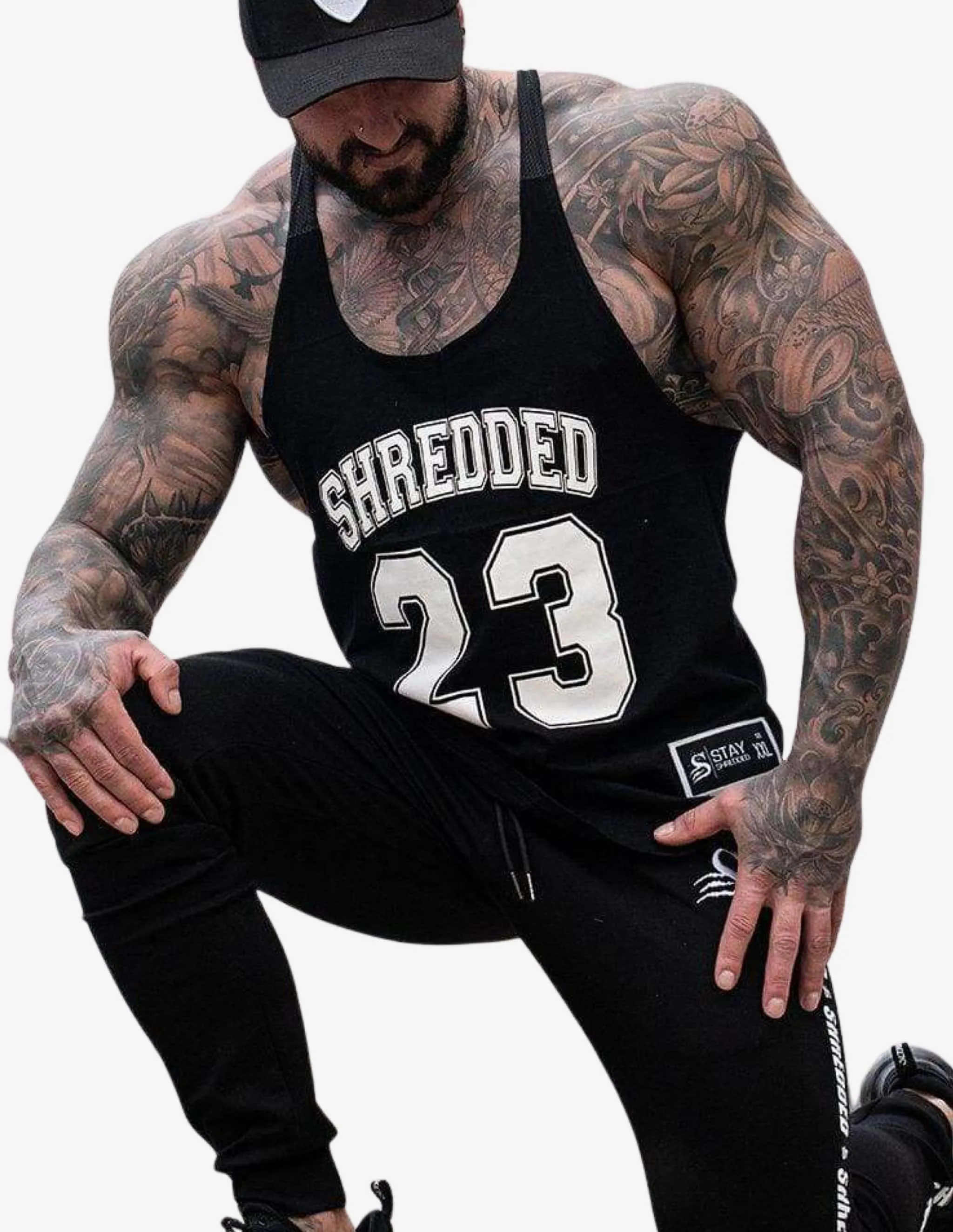 Basketball Stringer - Black/White