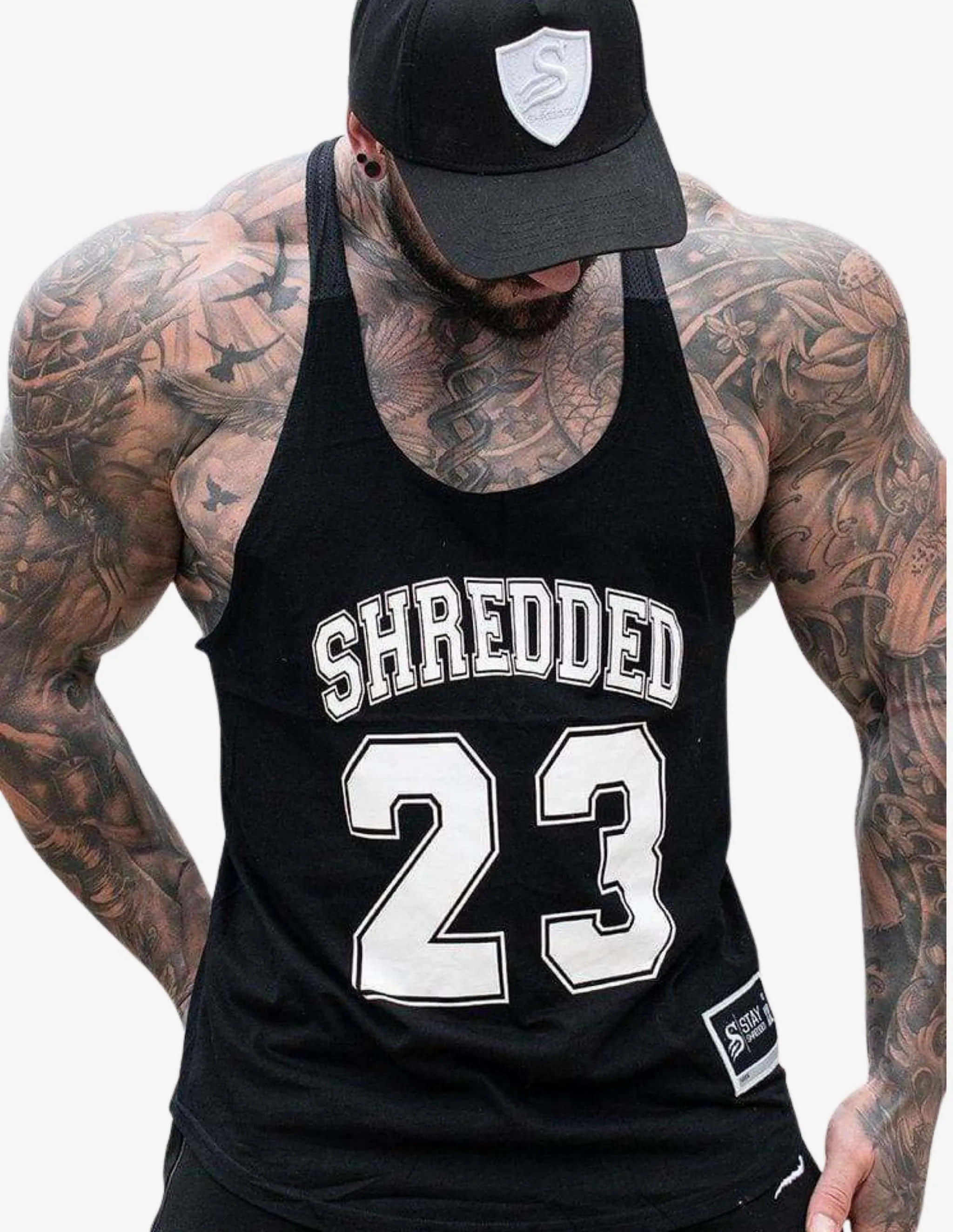 Basketball Stringer - Black/White