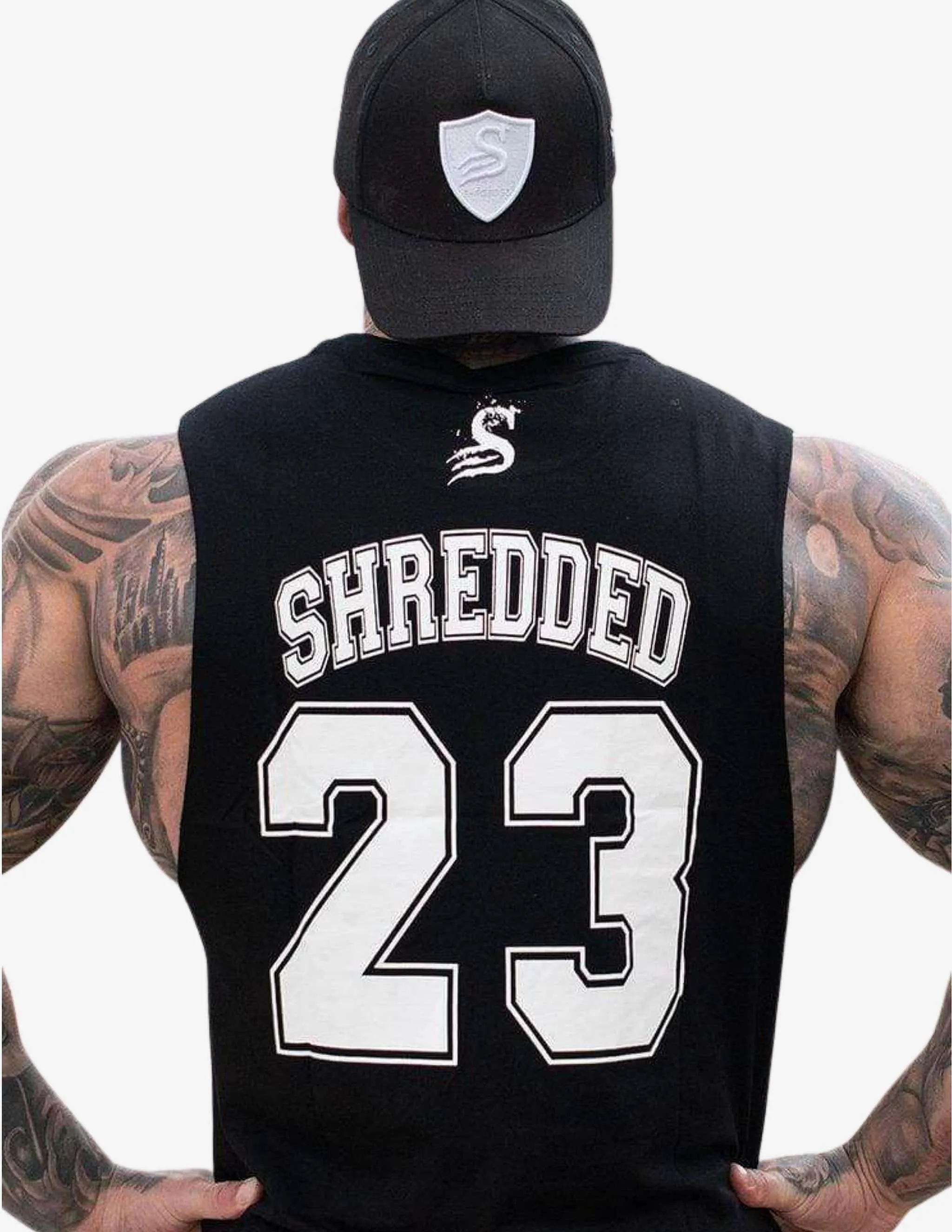 Basketball Tank - Black/White