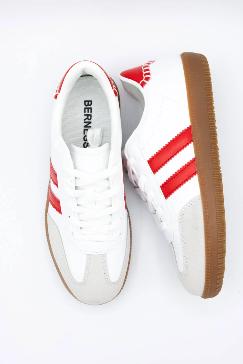 Berness Lisa Sneakers for Women in Red | LISA-RED