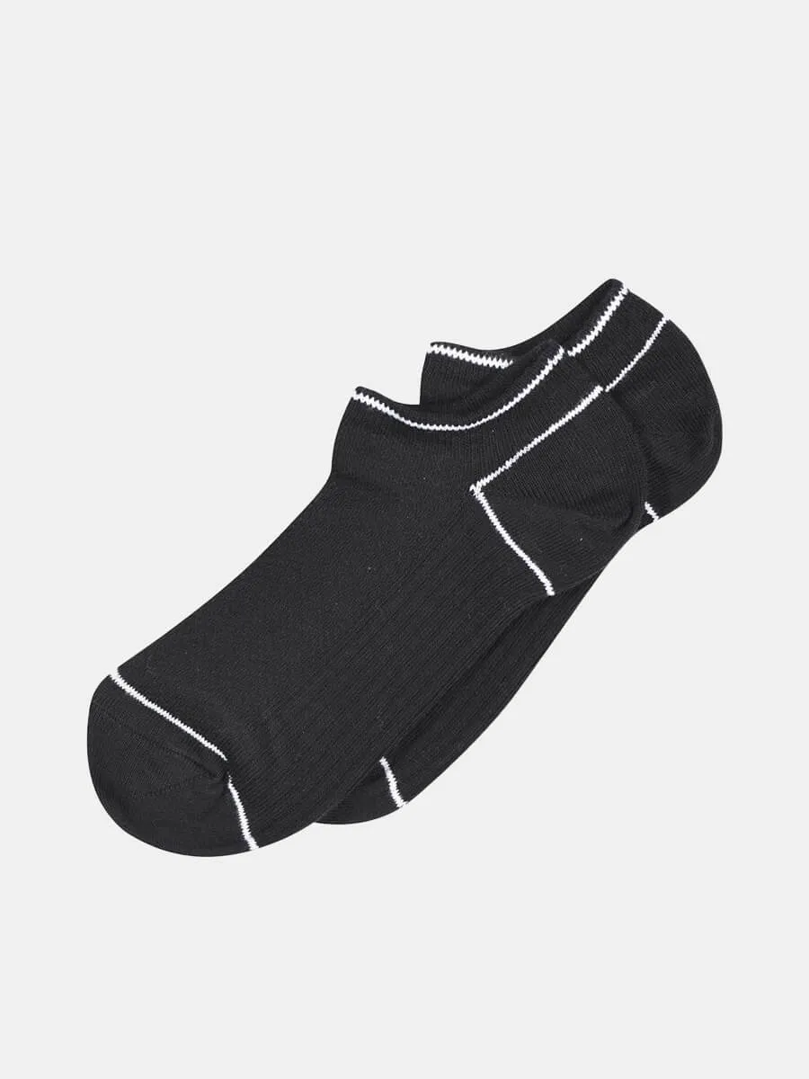 Beth Trainer Socks - Black