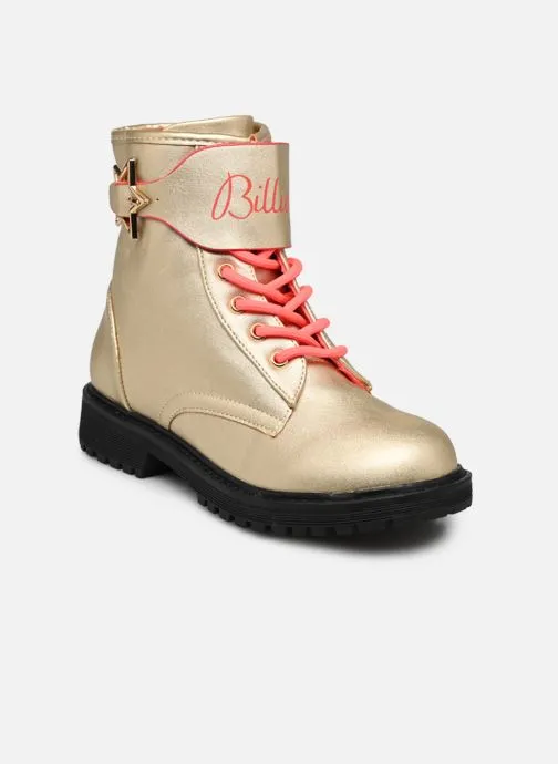 BILLIEBLUSH - GOLD ANKLE BOOT