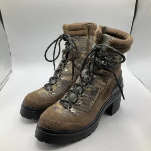 Boots Ankle Heels By Gianni Bini In Green, Size: 8.5