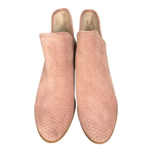 Boots Ankle Heels By Lucky Brand In Pink, Size: 8.5