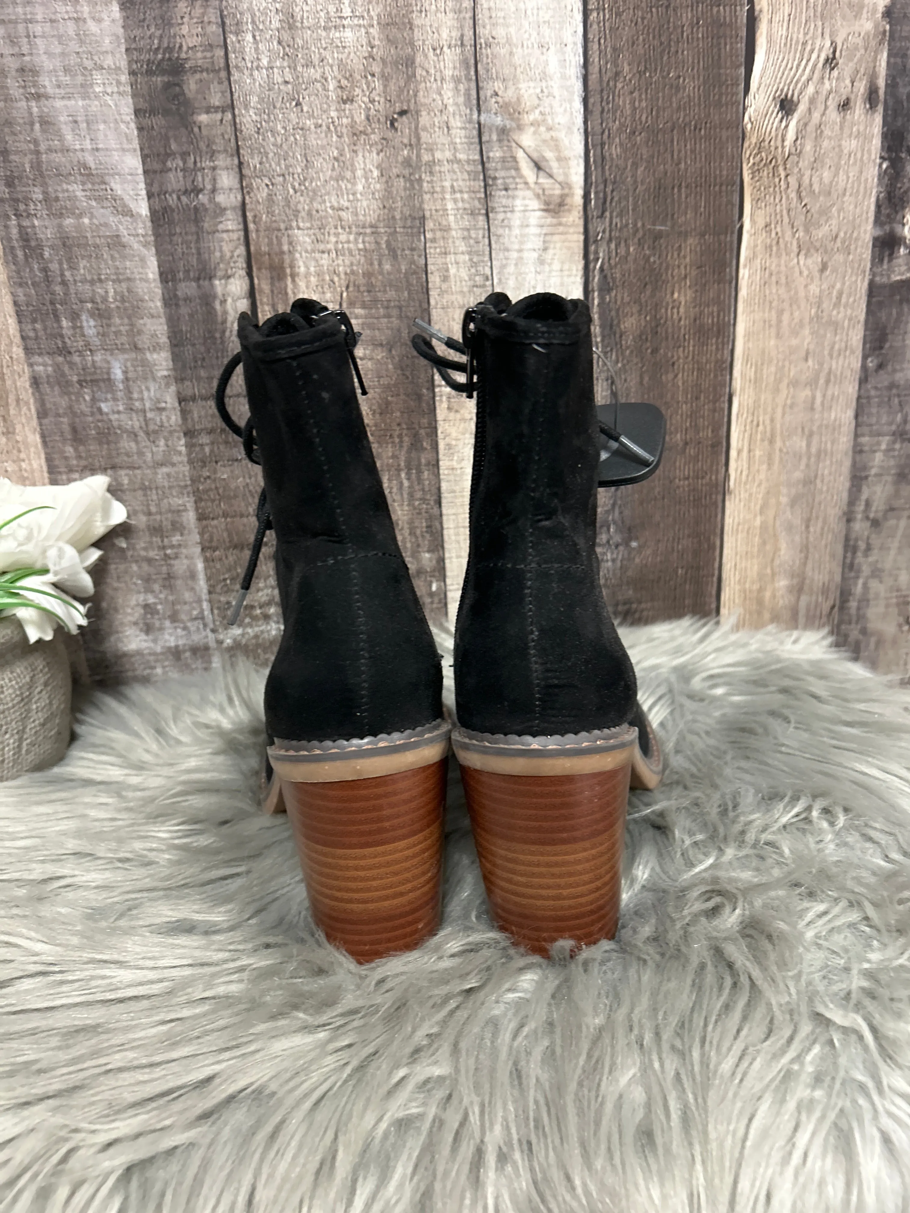 Boots Ankle Heels By Madden Nyc In Black, Size: 7