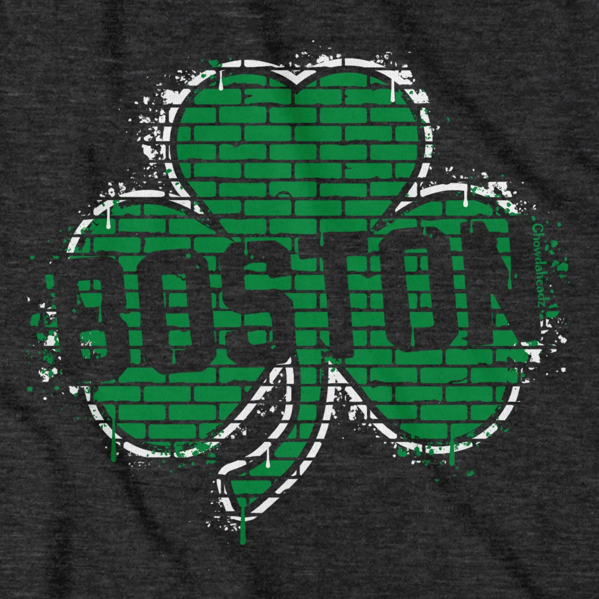 Boston Shamrock Graffiti T-Shirt