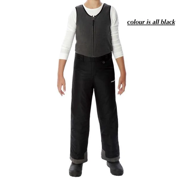 Brand new Children's Arctix LIMITLESS FLEECE TOP BIB OVERALLS, Black, Sz 10/12