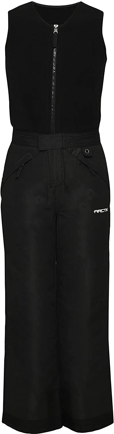 Brand new Children's Arctix LIMITLESS FLEECE TOP BIB OVERALLS, Black, Sz 10/12