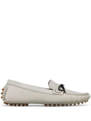 Brunello Cucinelli Monili-embellished suede loafers