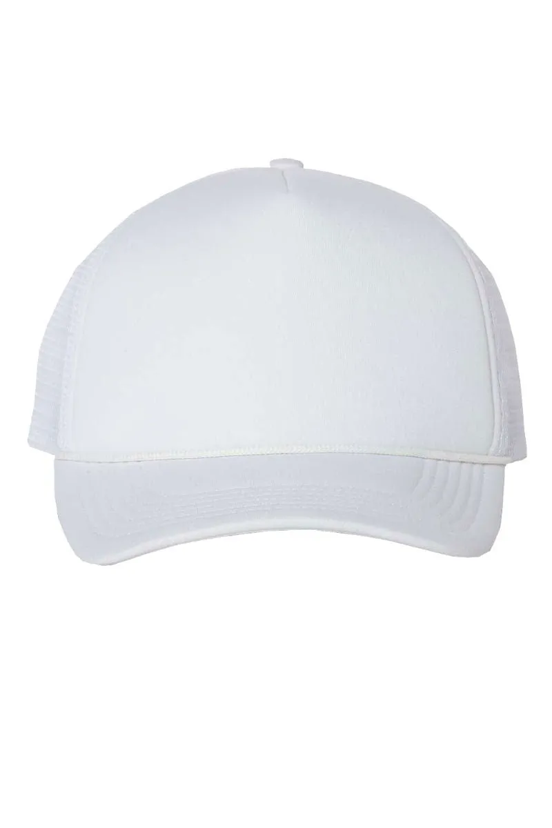 Brushed Basketball Foam Mesh Back Trucker Cap