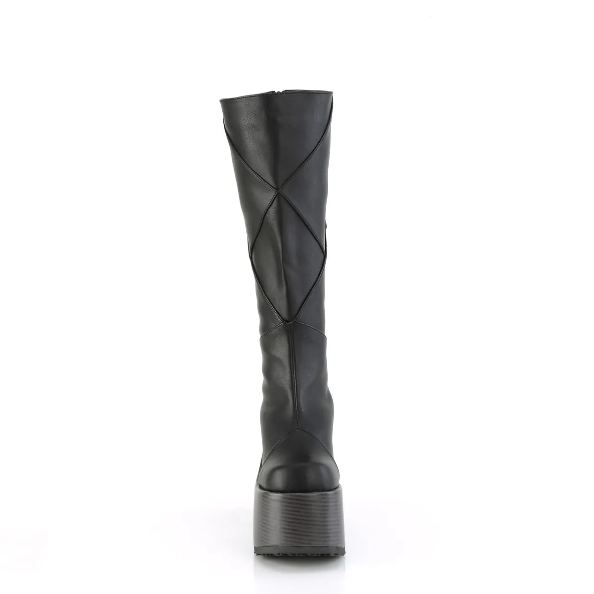 CAMEL-280  Black Vegan Leather