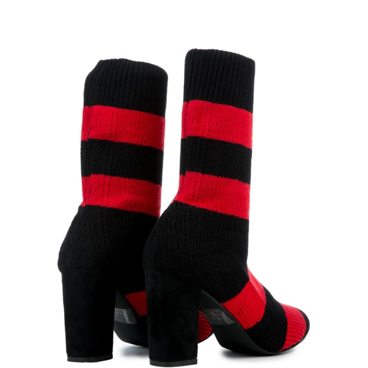 Cape Robbin Perry-2 Bootie Black/Red