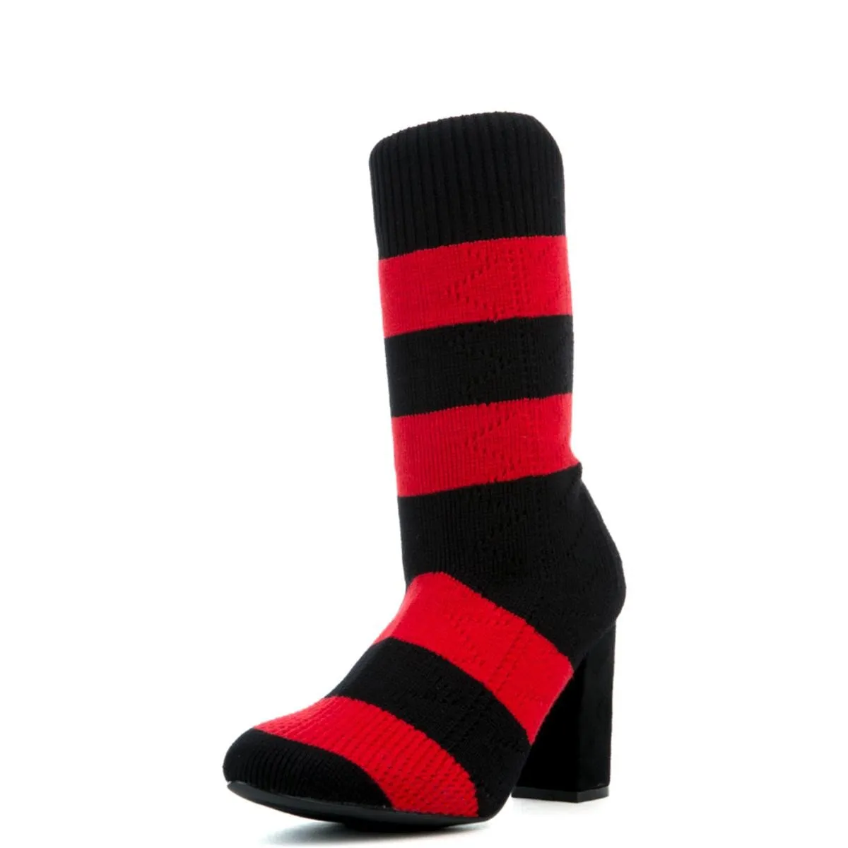 Cape Robbin Perry-2 Bootie Black/Red