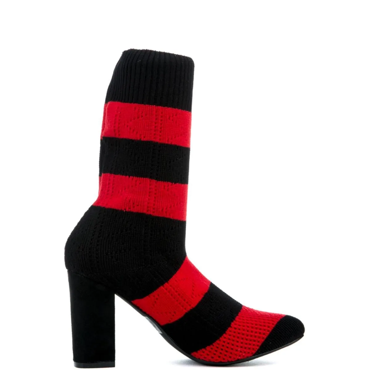 Cape Robbin Perry-2 Bootie Black/Red