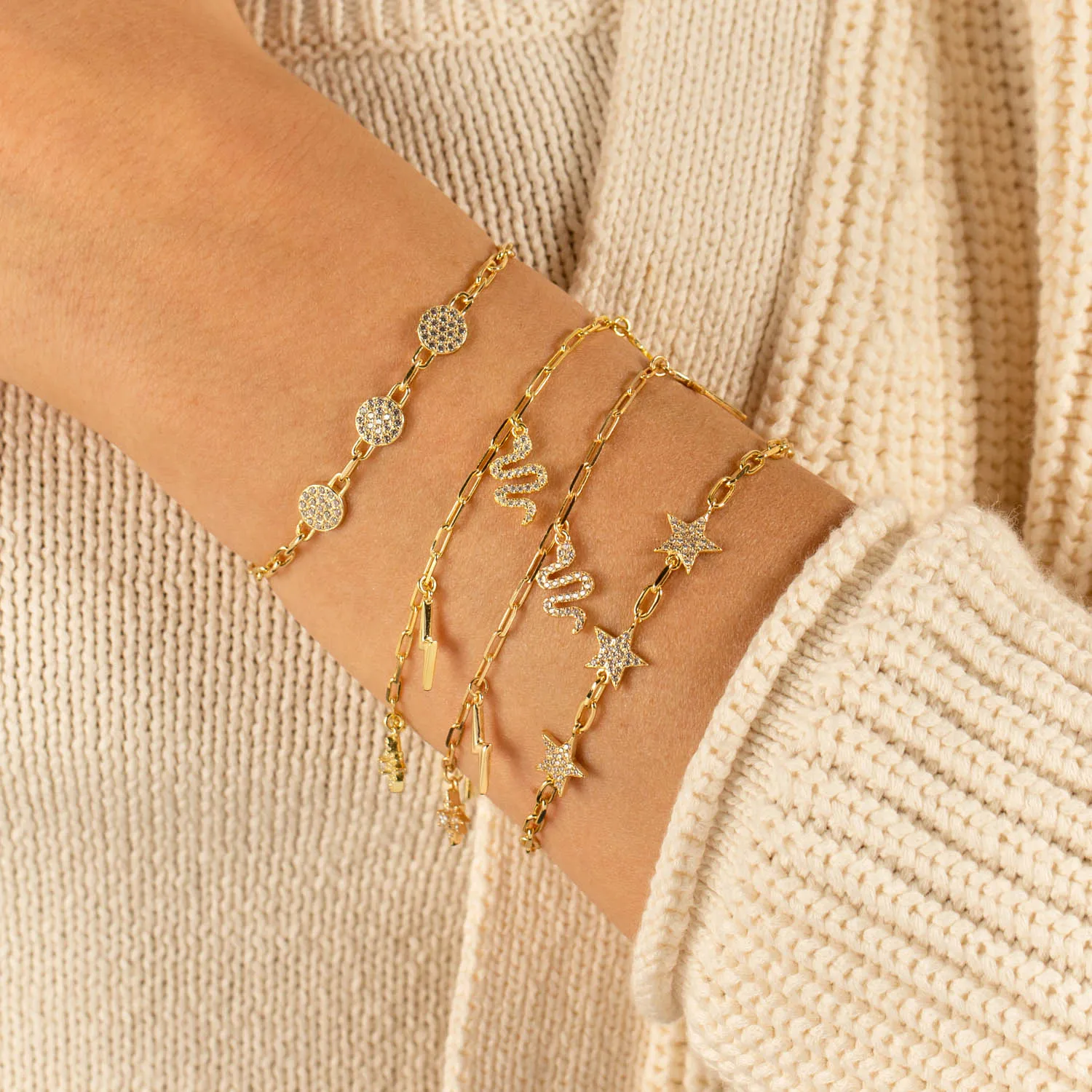 Charm Link Bracelet