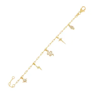 Charm Link Bracelet