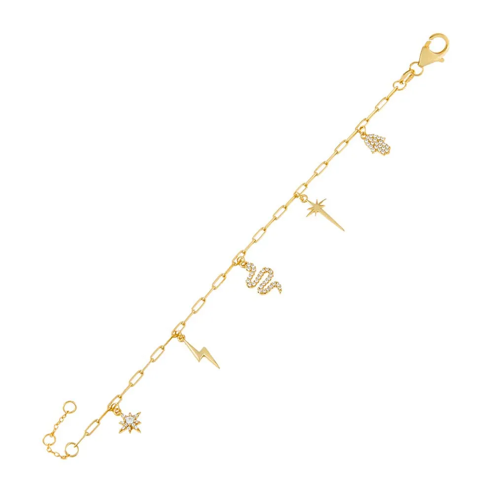 Charm Link Bracelet