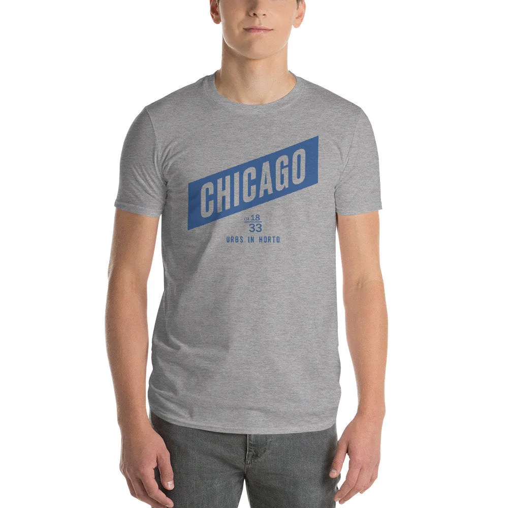 CHICAGO — Retro | Vintage-inspired Premium Unisex T-Shirt