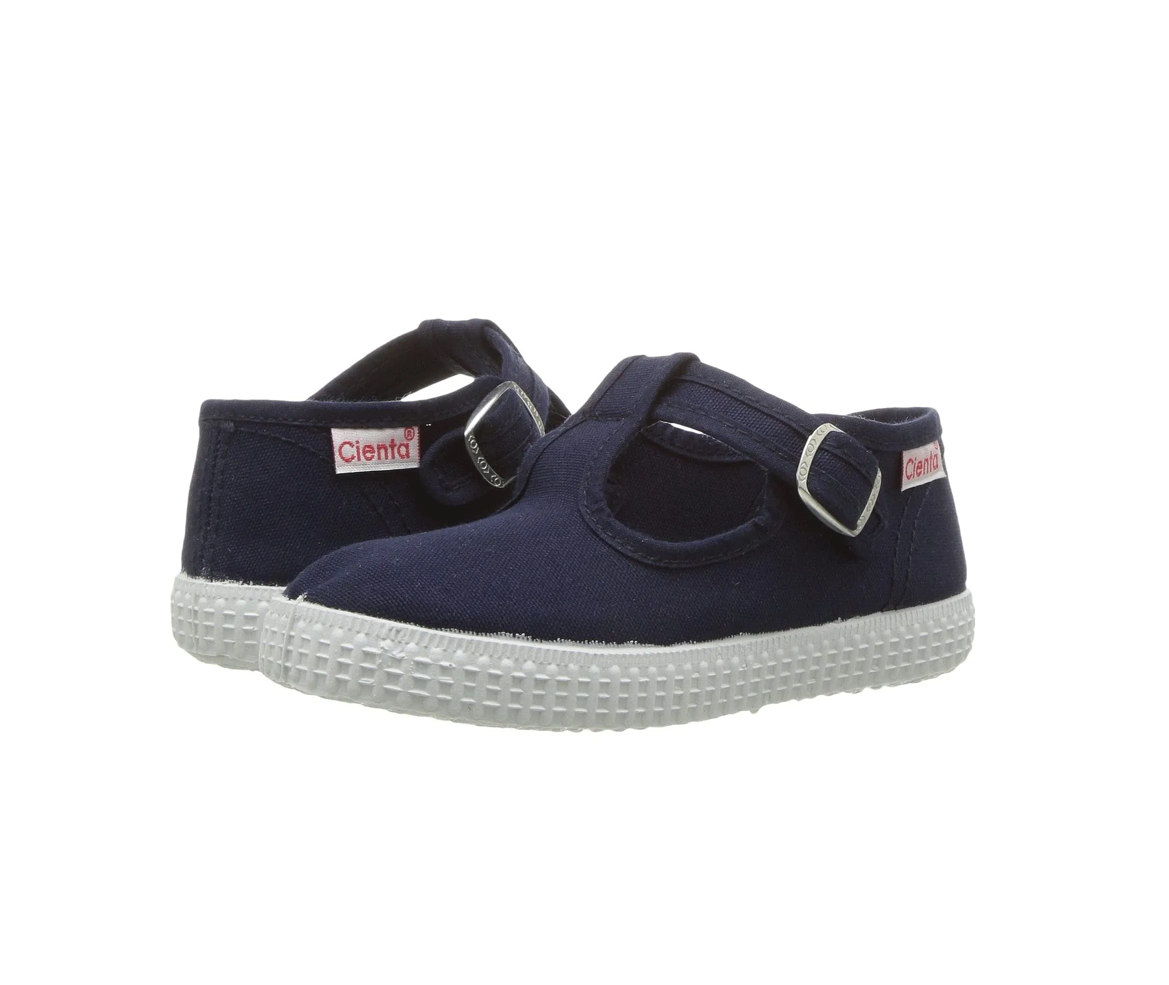 Cienta T-Strap Shoe - Navy