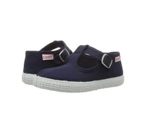 Cienta T-Strap Shoe - Navy