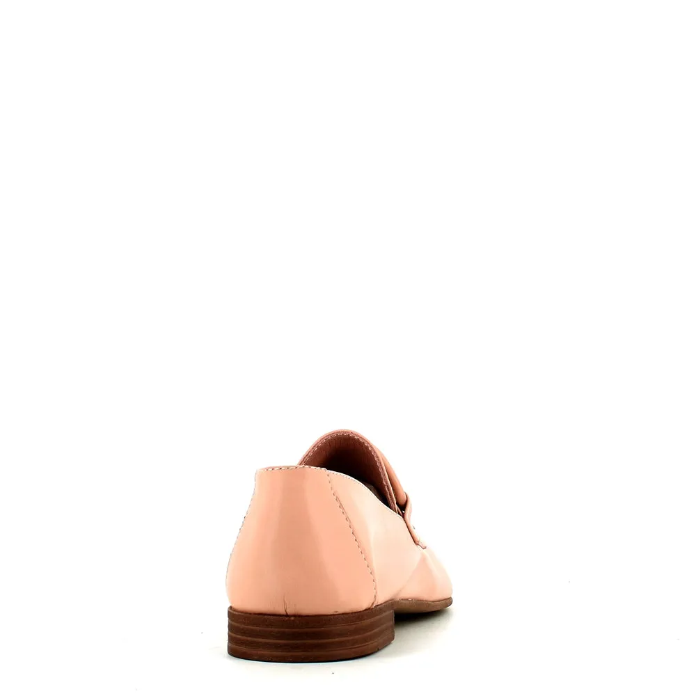 Cinders Edit Soft Leather Loafer Cameo
