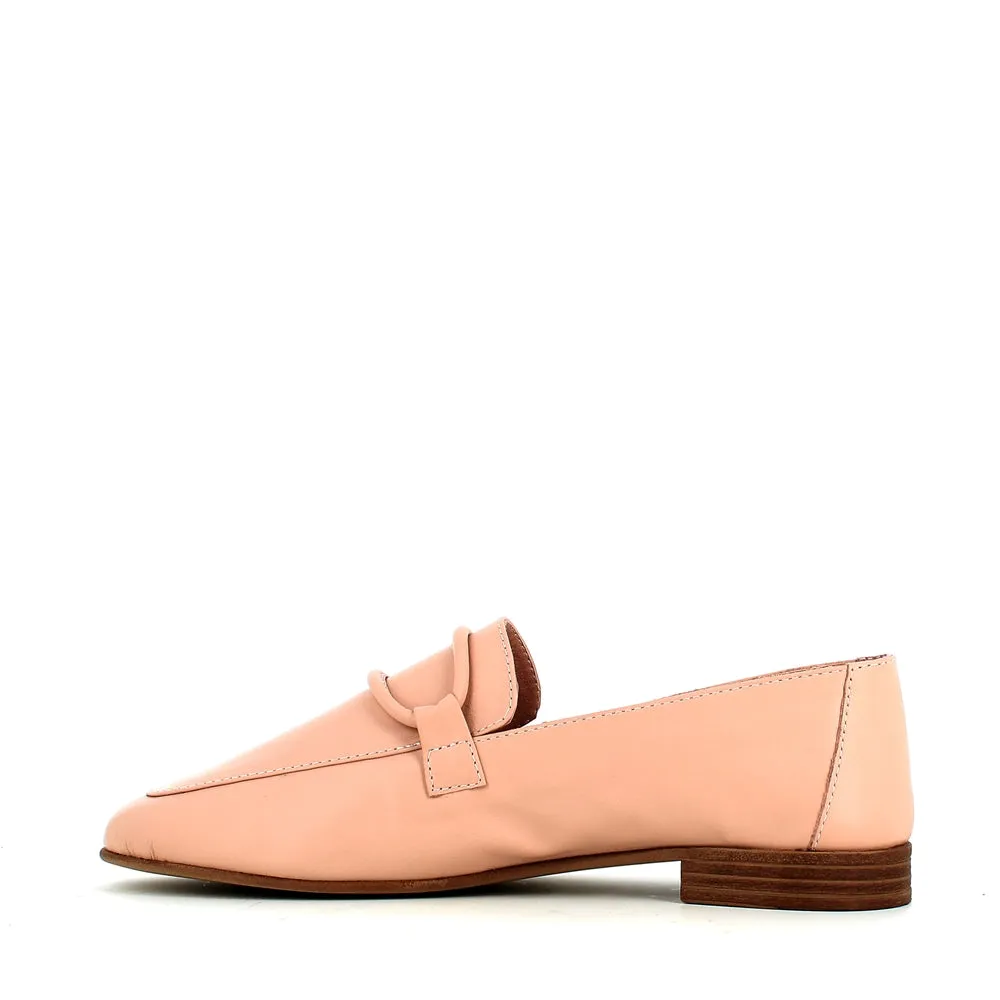 Cinders Edit Soft Leather Loafer Cameo