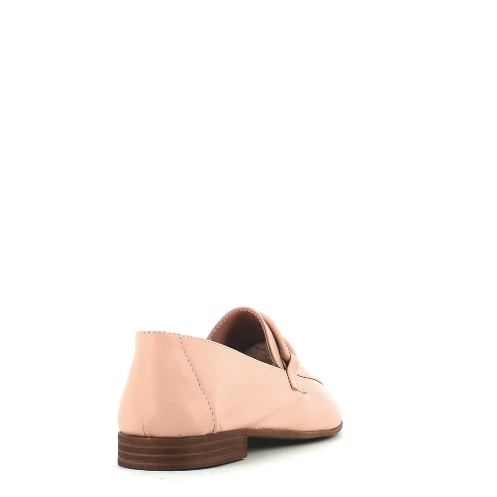 Cinders Edit Soft Leather Loafer Cameo
