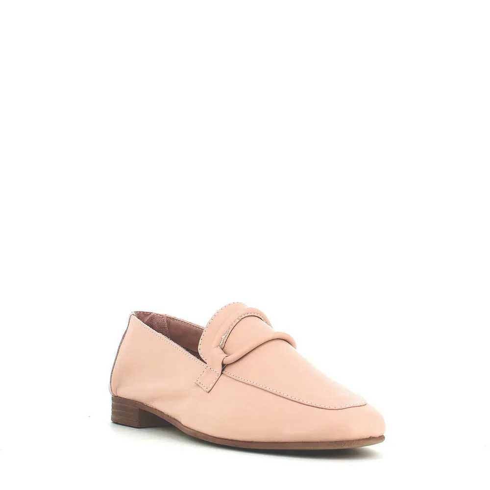 Cinders Edit Soft Leather Loafer Cameo