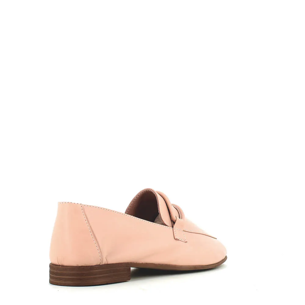 Cinders Edit Soft Leather Loafer Cameo