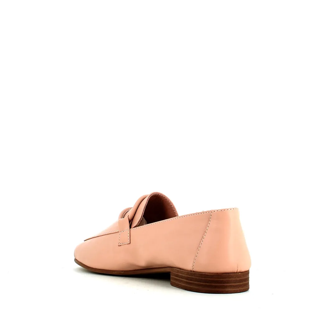 Cinders Edit Soft Leather Loafer Cameo