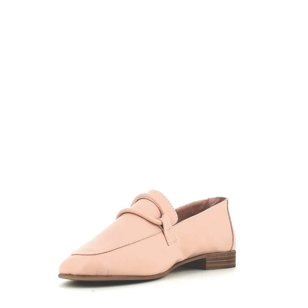 Cinders Edit Soft Leather Loafer Cameo