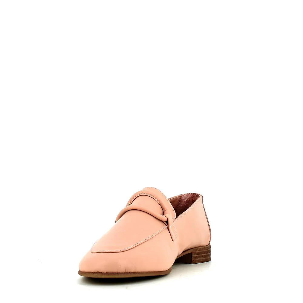 Cinders Edit Soft Leather Loafer Cameo