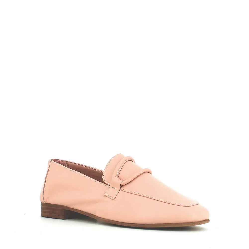 Cinders Edit Soft Leather Loafer Cameo